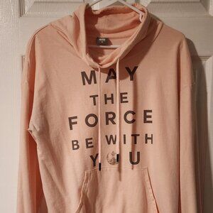 Her Universe Star Wars cowl neck women's sweatshirt sz L